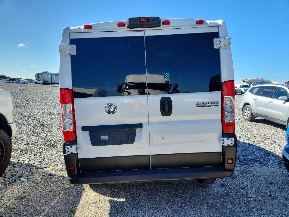 Photo 6 from auction – 2025 RAM PROMASTER 2500 with VIN 3C6LRVVG0SE516950