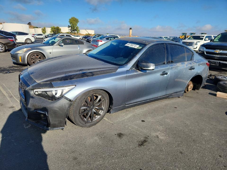 INFINITI Q50 2018 with VIN JN1EV7AP6JM366067 - Photo from auction