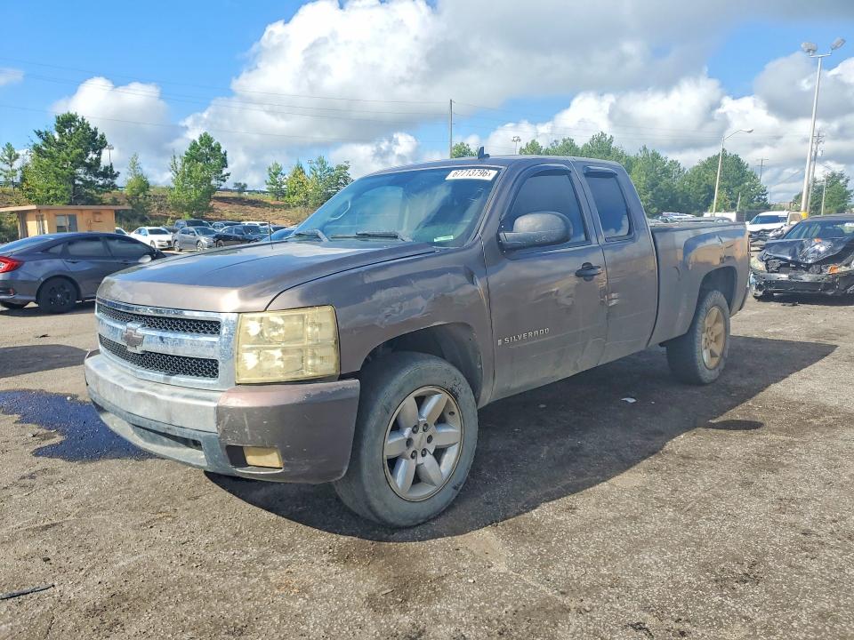 CHEVROLET SILVERADO 2007 with VIN 2GCEK19C871666847 - Photo from auction