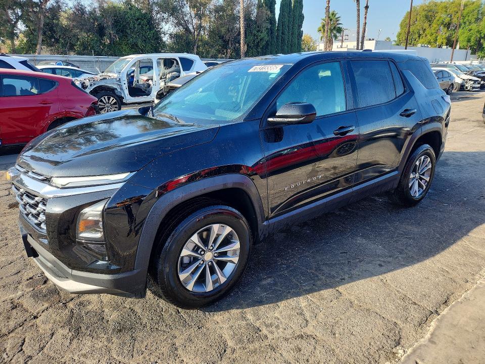 CHEVROLET EQUINOX 2025 with VIN 3GNAXHEG4SL218833 - Photo from auction