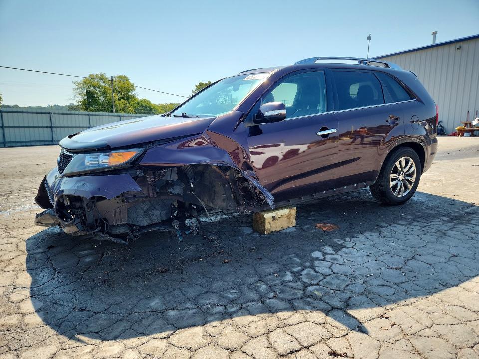 KIA SORENTO 2013 with VIN 5XYKW4A24DG351606 - Photo from auction