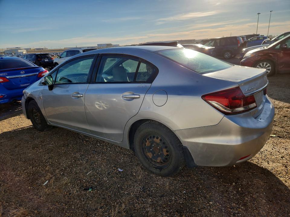 Photo 2 from auction – 2013 HONDA CIVIC with VIN 2HGFB2F44DH018630