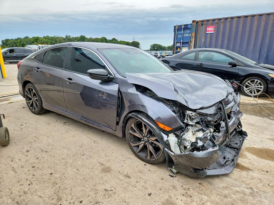 Photo 4 from auction – 2021 HONDA CIVIC with VIN 2HGFC2F86MH512245