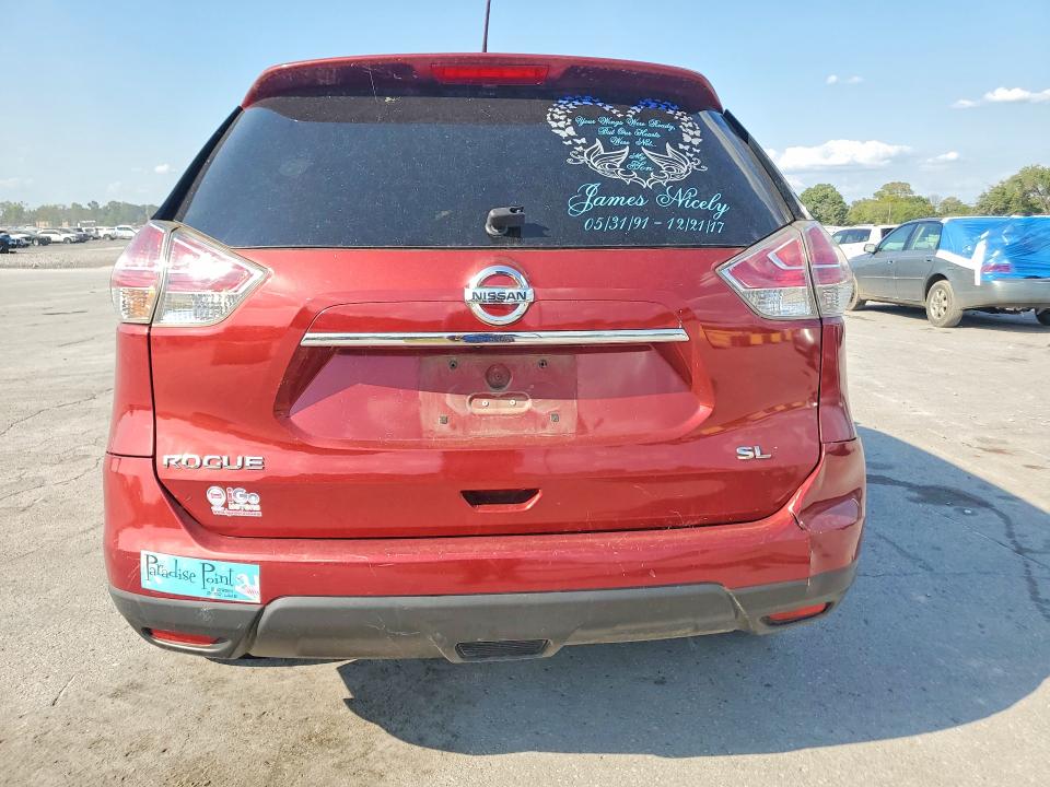 Photo 6 from auction – 2014 NISSAN ROGUE with VIN 5N1AT2ML9EC852361