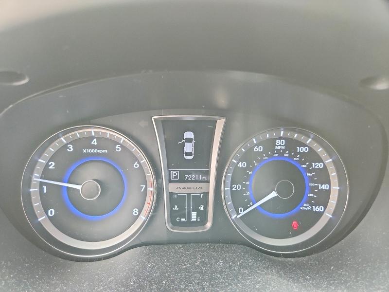 Photo 9 from auction – 2012 HYUNDAI AZERA with VIN KMHFG4JG8CA155897