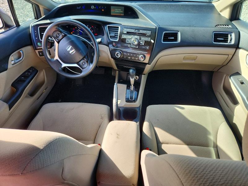 Photo 8 from auction – 2013 HONDA CIVIC with VIN 19XFB2F53DE291092