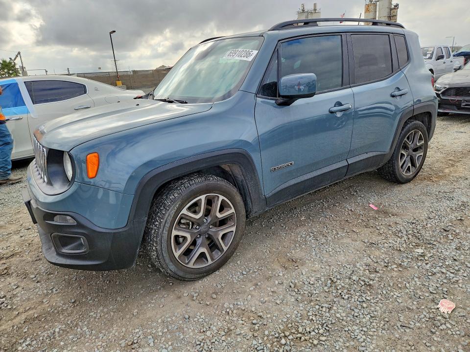 Photo 1 from auction – 2018 JEEP RENEGADE with VIN ZACCJABB5JPJ26670
