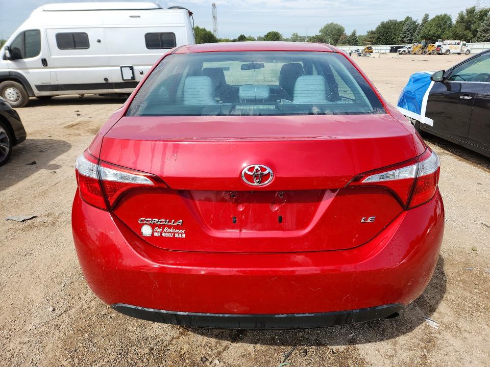 Снимка 6 от търг – 2016 TOYOTA COROLLA с VIN 2T1BURHE5GC741729