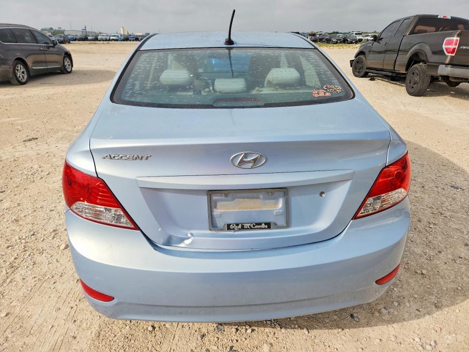 Photo 6 from auction – 2013 HYUNDAI ACCENT with VIN KMHCT4AE4DU331647