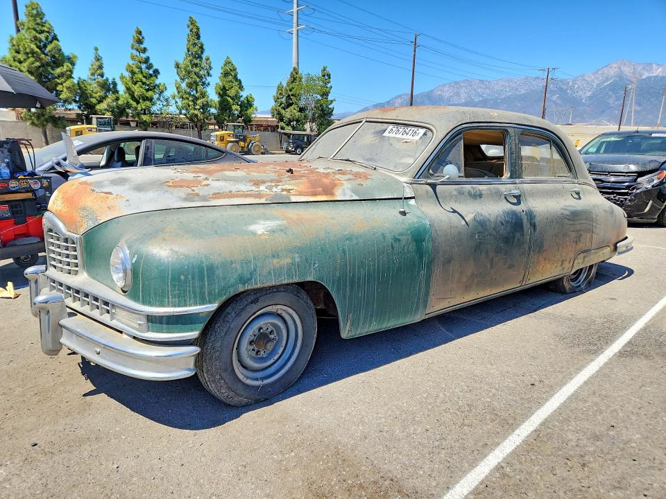 PACKARD 8 DELUXE 1949 with VIN 2252-9-I0098 - Photo from auction