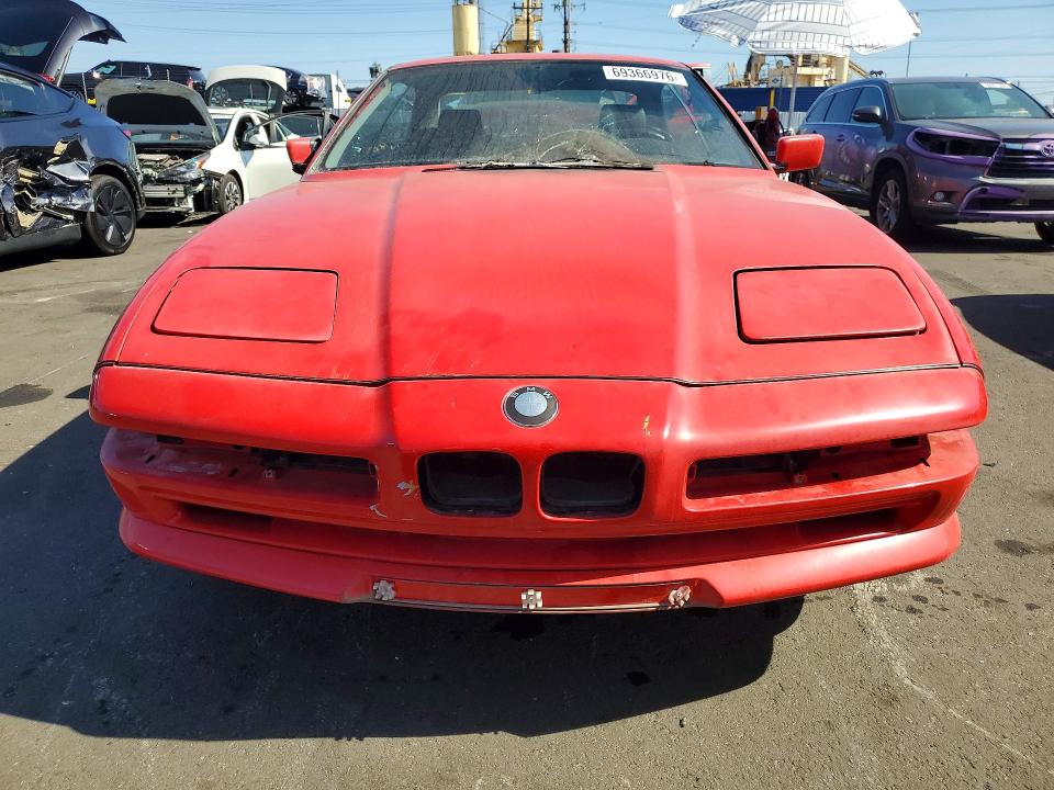 Photo 5 from auction – 1991 BMW 850 with VIN WBAEG2317MCB73231