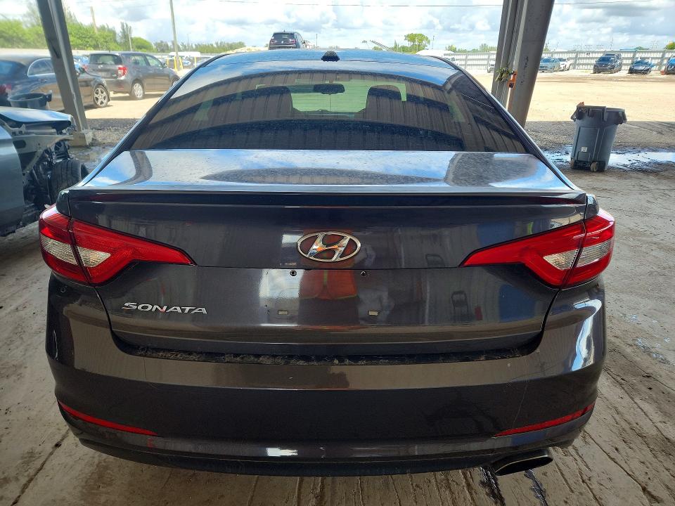 Photo 6 from auction – 2017 HYUNDAI SONATA with VIN 5NPE24AF8HH506216