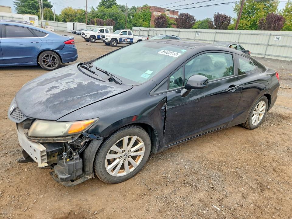 HONDA CIVIC 2012 с VIN 2HGFG3B83CH550918 - Снимка от търг