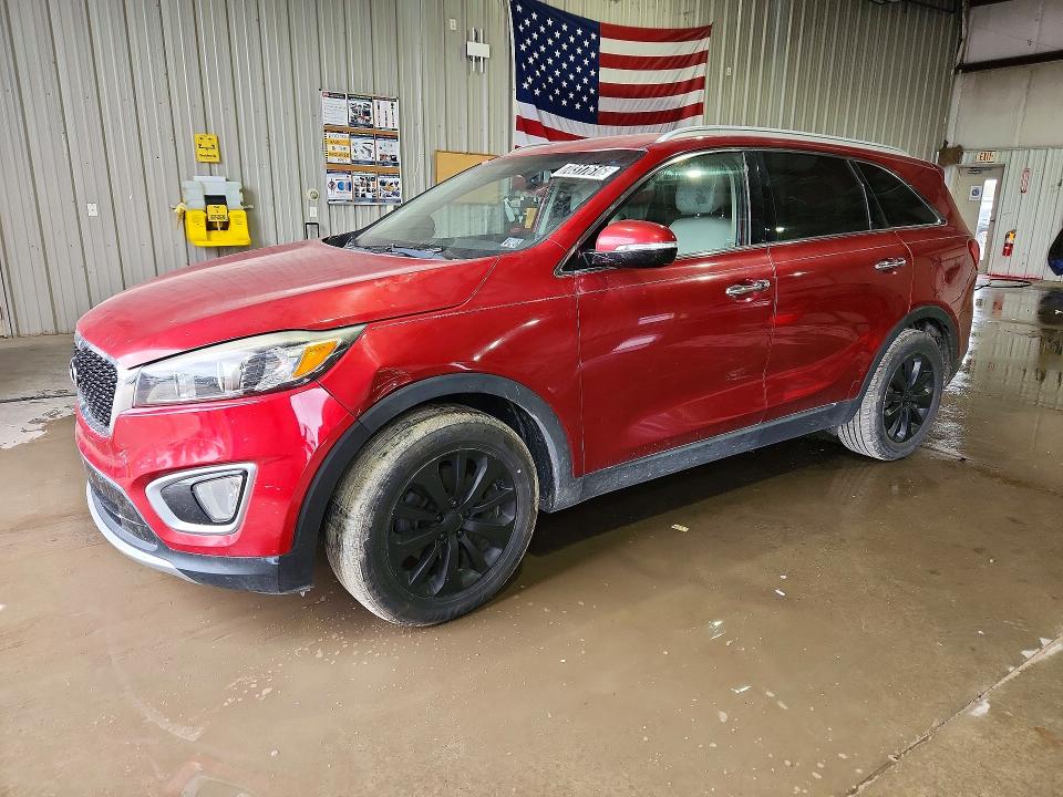 KIA SORENTO 2017 with VIN 5XYPH4A55HG222631 - Photo from auction