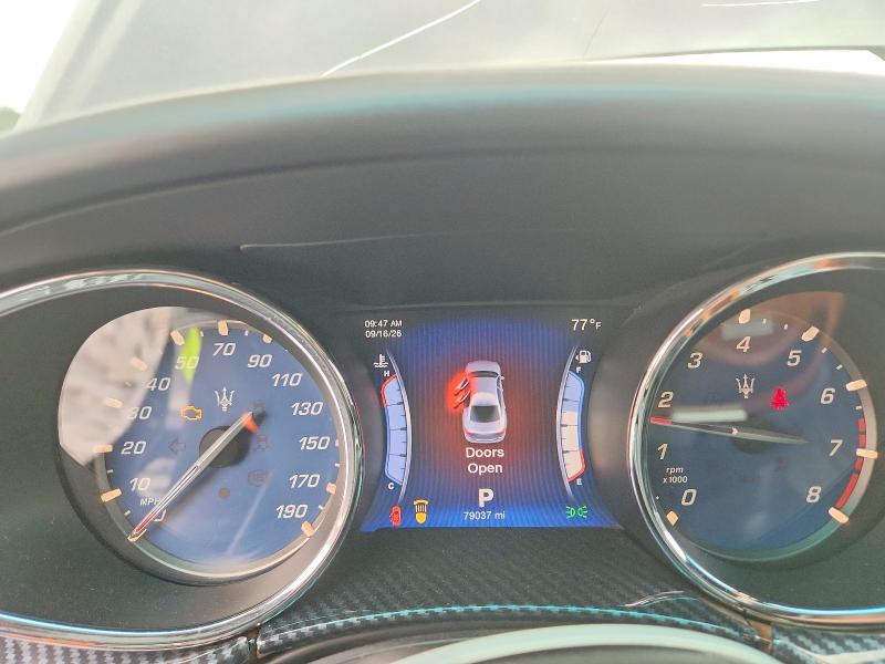 Снимка 9 от търг – 2014 MASERATI QUATTROPORTE с VIN ZAM56RRA7E1099157