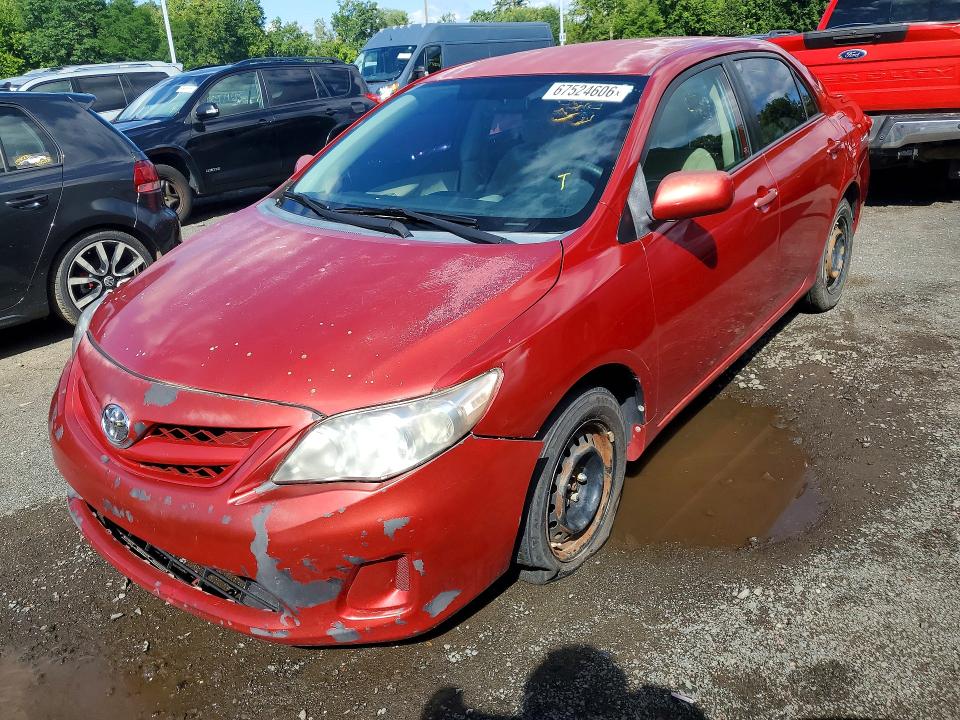 TOYOTA COROLLA 2011 with VIN 2T1BU4EE2BC750193 - Photo from auction