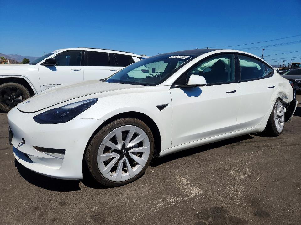 TESLA MODEL 3 2023 with VIN 5YJ3E1EA1PF645273 - Photo from auction