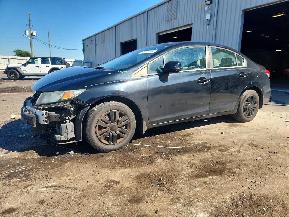 HONDA CIVIC 2013 с VIN 19XFB2F57DE011089 - Снимка от търг