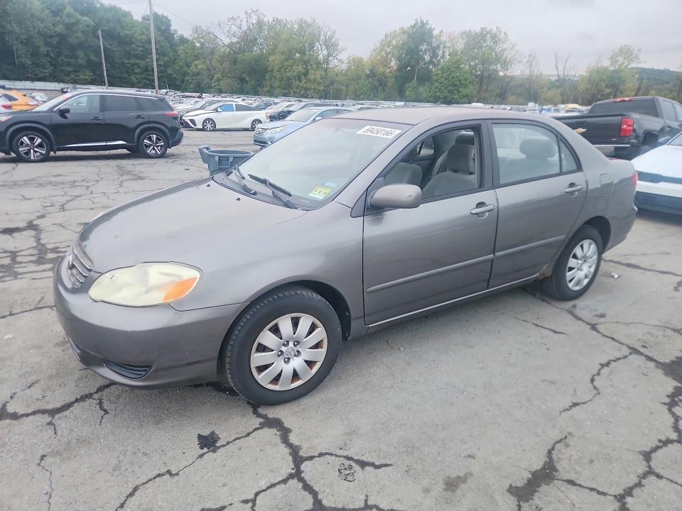 TOYOTA COROLLA 2004 with VIN 2T1BR38E14C280409 - Photo from auction