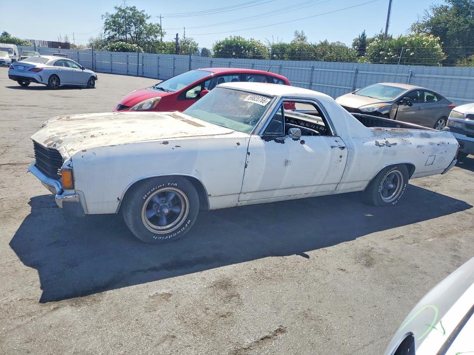 Снимка 1 от търг – 1972 CHEVROLET EL CAMINO с VIN 1D80J2L571628