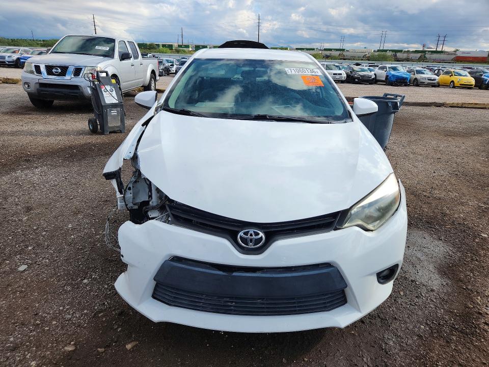 Photo 5 from auction – 2014 TOYOTA COROLLA with VIN 5YFBURHE1EP058455