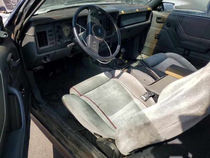 Photo 8 from auction – 1986 FORD MUSTANG with VIN 1FABP28M7GF201852