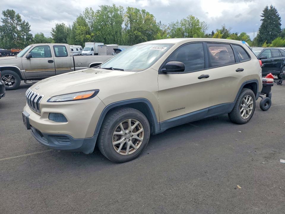 JEEP CHEROKEE 2014 with VIN 1C4PJMABXEW214355 - Photo from auction