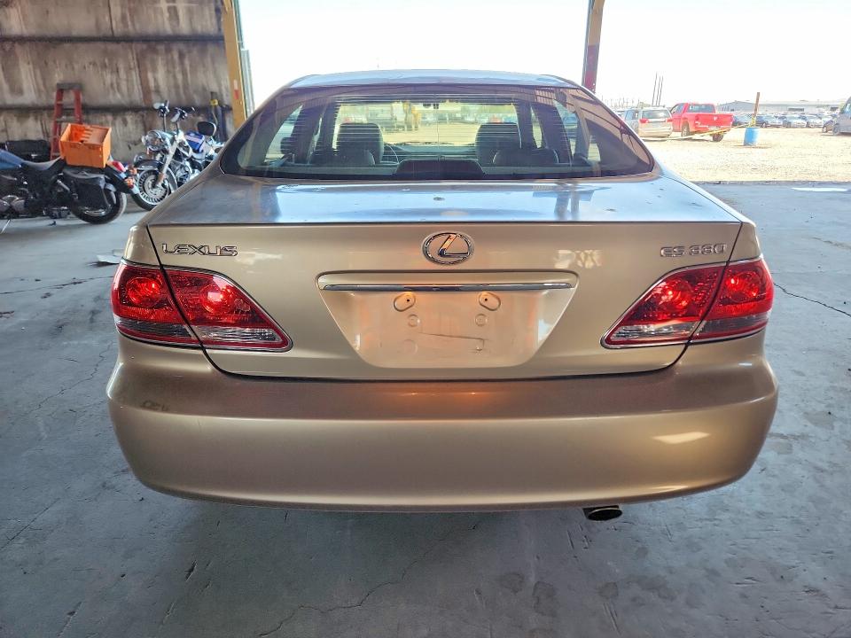 Photo 6 from auction – 2005 LEXUS ES with VIN JTHBA30G555134015