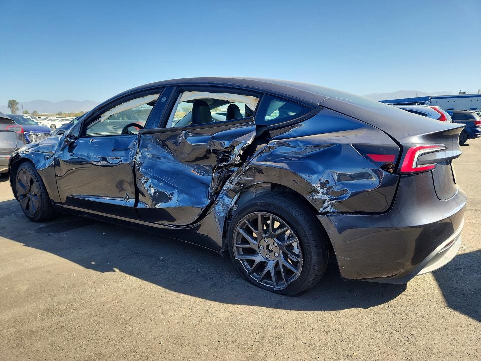 Фото 2 с аукциона – 2025 TESLA MODEL 3 с VIN 5YJ3E1EA6SF897495