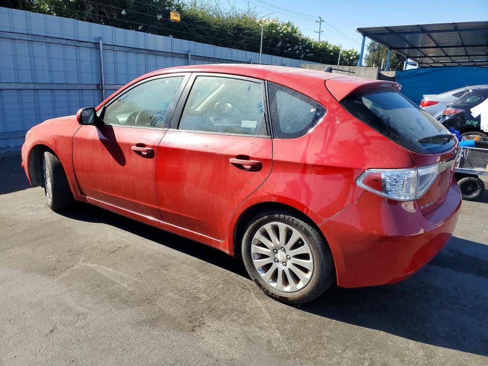 Photo 2 from auction – 2009 SUBARU IMPREZA with VIN JF1GH60619H811034