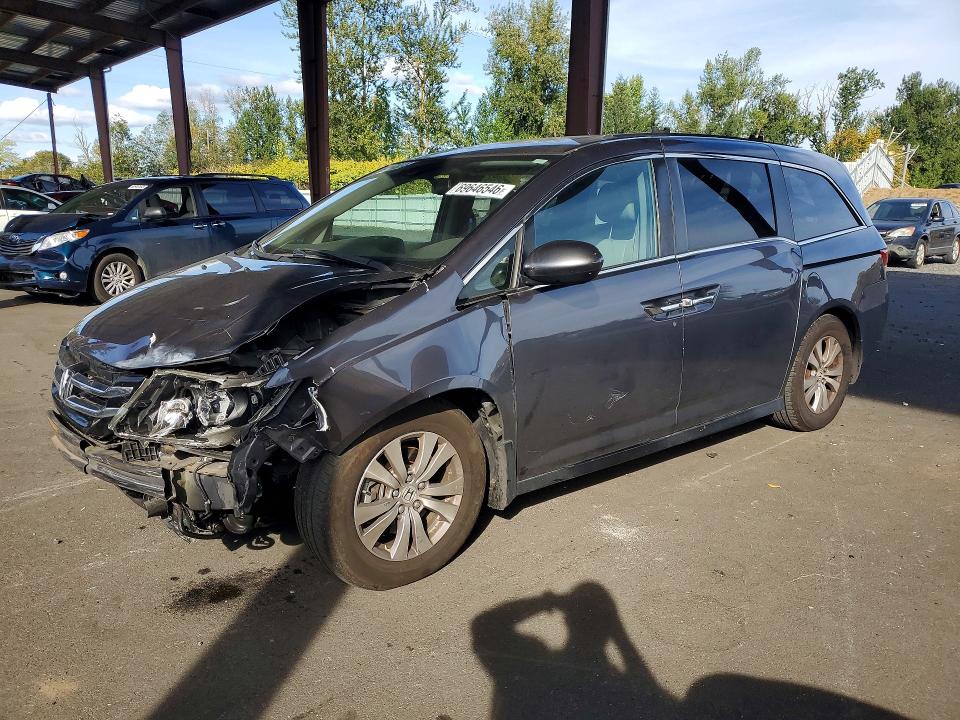 Photo 1 from auction – 2015 HONDA ODYSSEY with VIN 5FNRL5H67FB100207