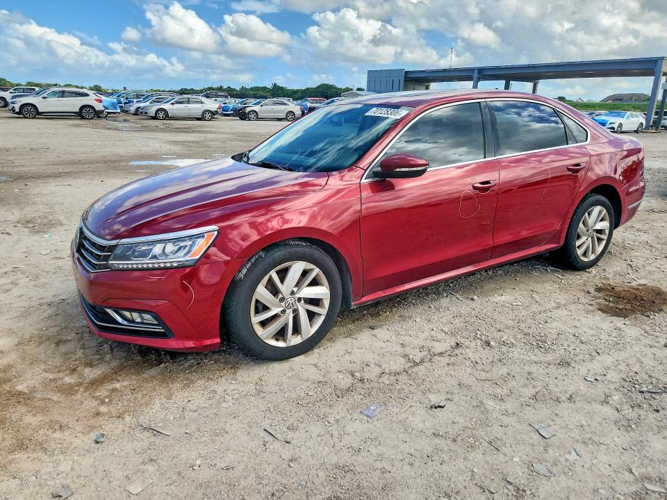 VOLKSWAGEN PASSAT 2018 with VIN 1VWBA7A34JC039484 - Photo from auction