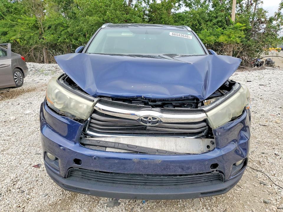 Photo 5 from auction – 2015 TOYOTA HIGHLANDER with VIN 5TDJKRFH2FS078866
