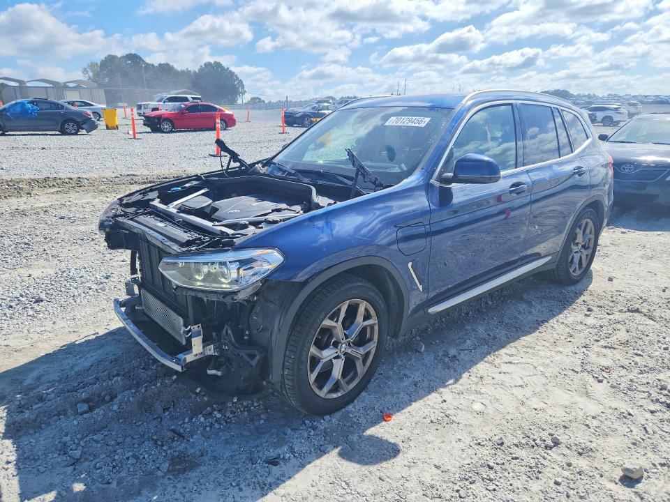 BMW X3 2021 with VIN 5UXTS1C02M9G39959 - Photo from auction