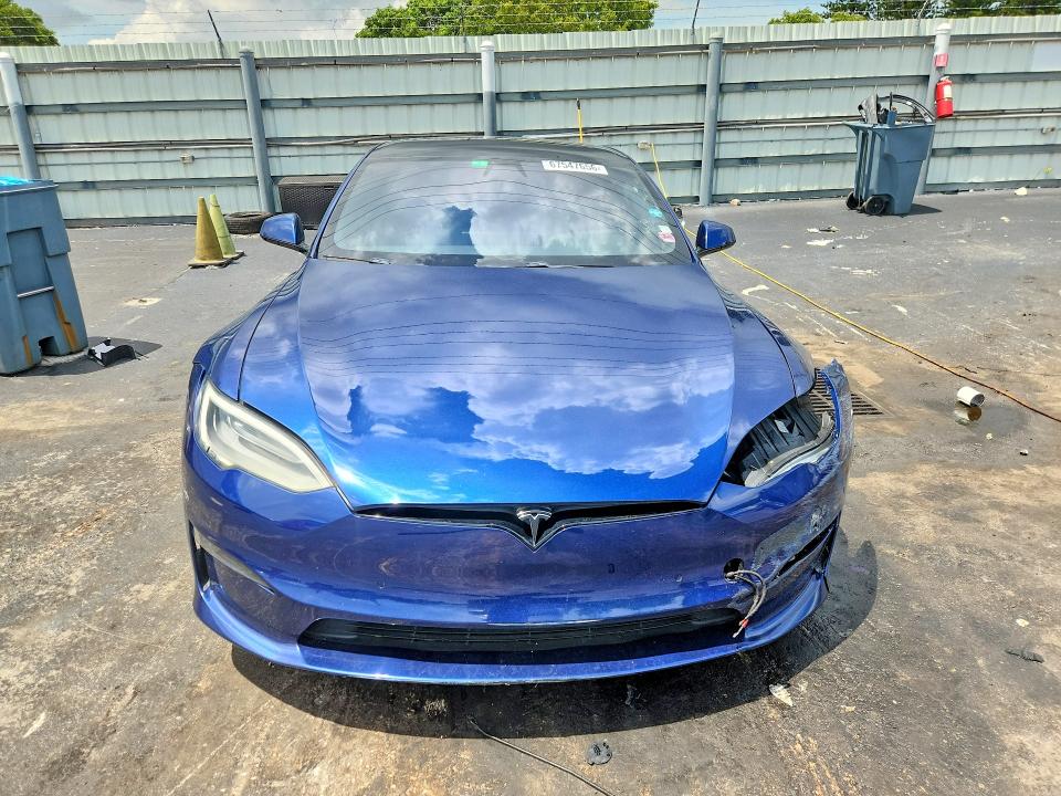 Photo 5 from auction – 2021 TESLA MODEL S with VIN 5YJSA1E54MF437068