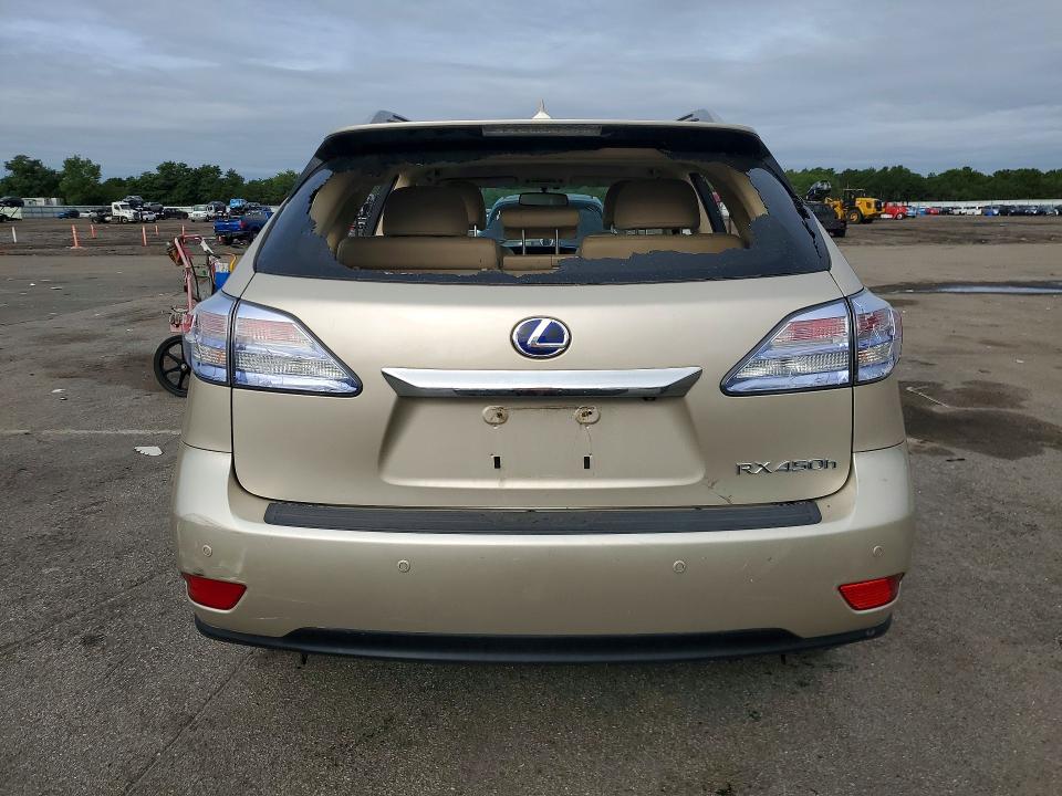 Photo 6 from auction – 2012 LEXUS RX with VIN JTJBC1BA5C2430379