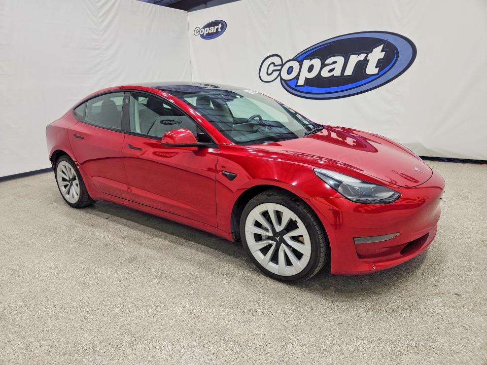 Photo 4 from auction – 2023 TESLA MODEL 3 with VIN 5YJ3E1EA3PF460268