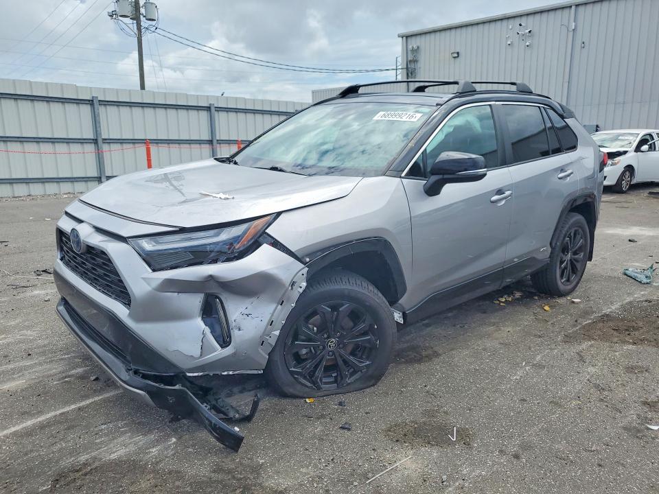 TOYOTA RAV4 2023 with VIN 4T3E6RFV1PU114929 - Photo from auction