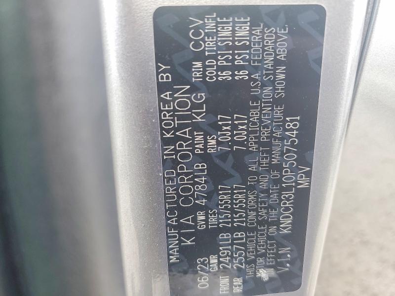 Photo 14 from auction – 2023 KIA NIRO with VIN KNDCR3L10P5075481