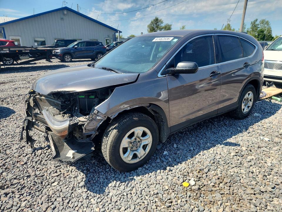 HONDA CR-V 2014 with VIN 5J6RM4H34EL072014 - Photo from auction