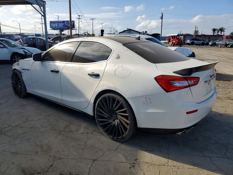 Photo 2 from auction – 2015 MASERATI GHIBLI with VIN ZAM57XSA1F1133400