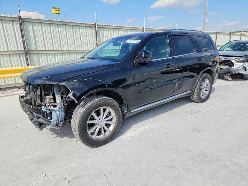 DODGE DURANGO 2018 with VIN 1C4RDJAG4JC474658 - Photo from auction