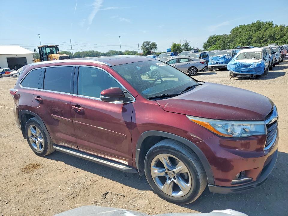 Снимка 4 от търг – 2014 TOYOTA HIGHLANDER с VIN 5TDYKRFH4ES016852