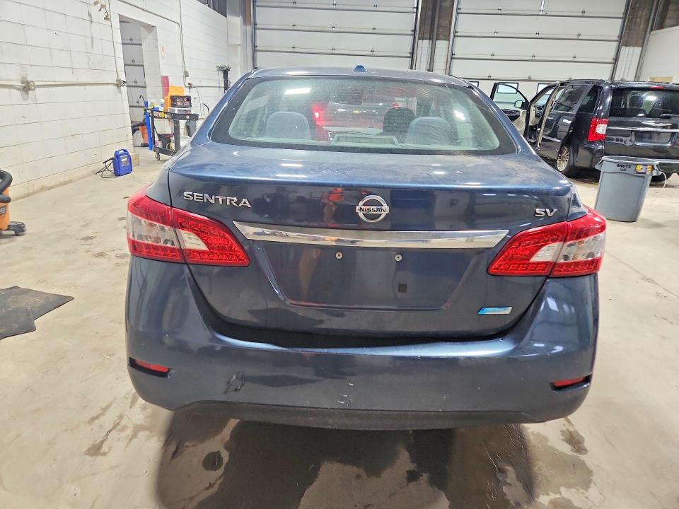 Photo 6 from auction – 2013 NISSAN SENTRA with VIN 3N1AB7AP9DL755209