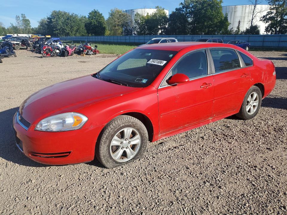 CHEVROLET IMPALA 2012 with VIN 2G1WF5E3XC1226587 - Photo from auction