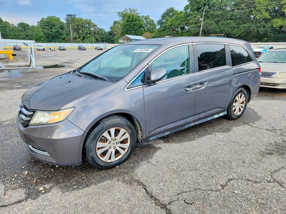 HONDA ODYSSEY 2014 with VIN 5FNRL5H66EB053864 - Photo from auction