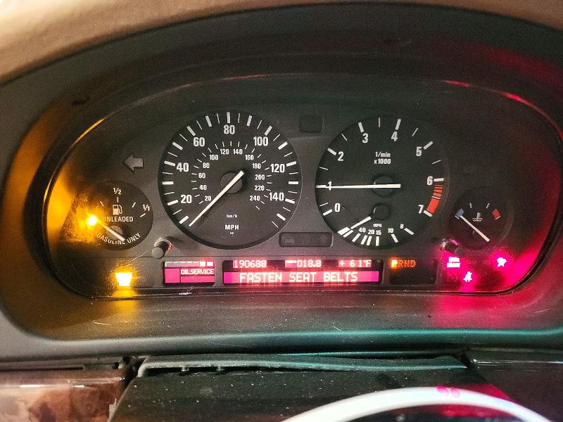 Photo 9 from auction – 2002 BMW 530 with VIN WBADT63482CH92166