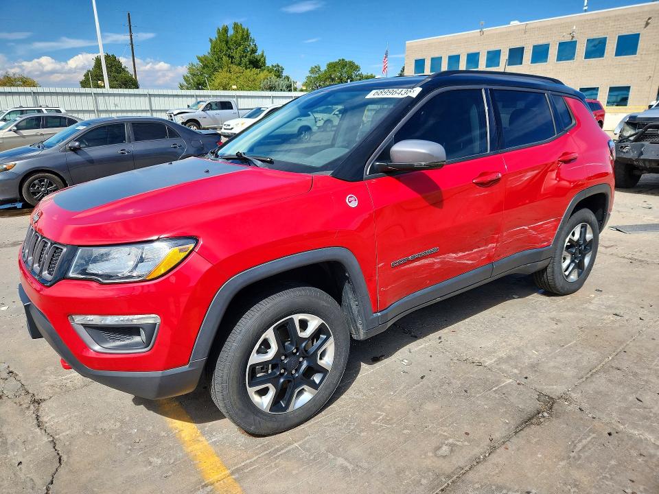 JEEP COMPASS 2017 with VIN 3C4NJDDB8HT632233 - Photo from auction