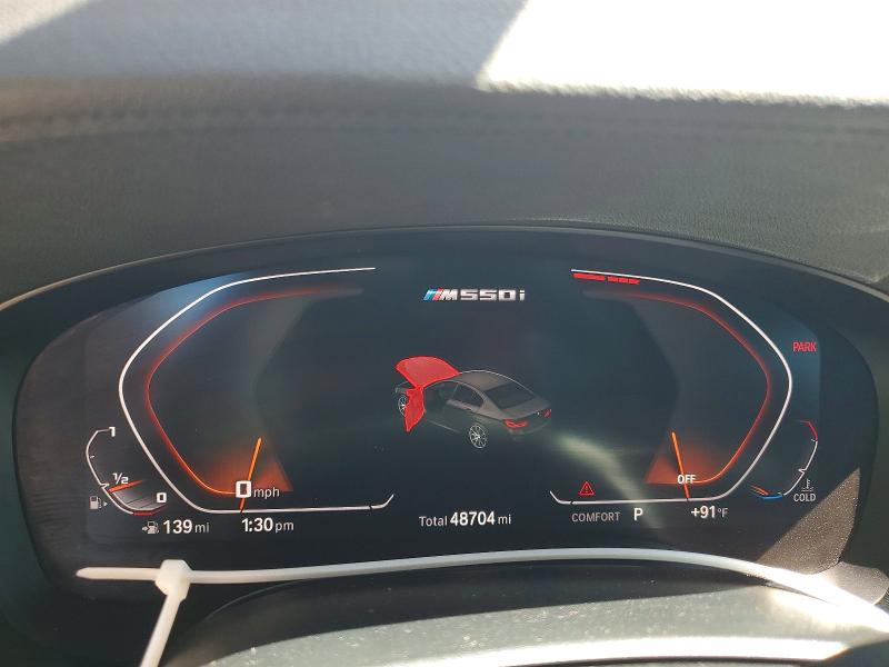 Photo 9 from auction – 2020 BMW M550XI with VIN WBAJS7C02LBN96544