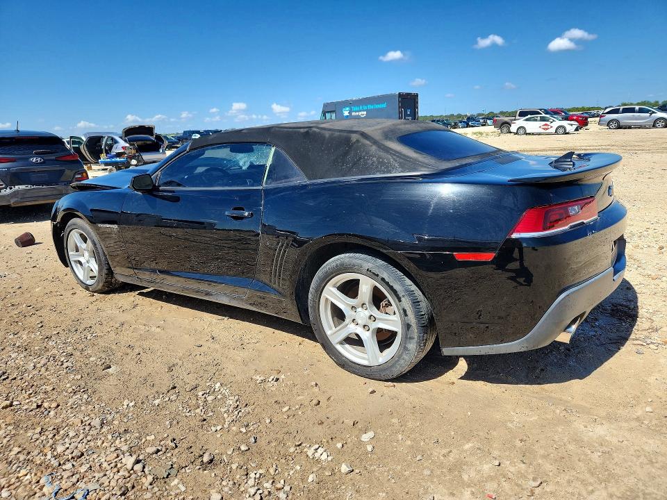 Photo 2 from auction – 2015 CHEVROLET CAMARO with VIN 2G1FF3D34F9203849